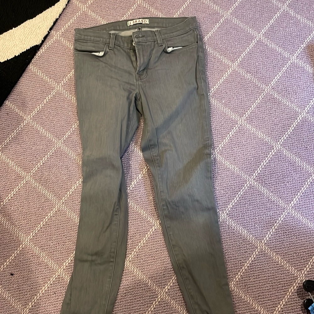J Brand grey jean